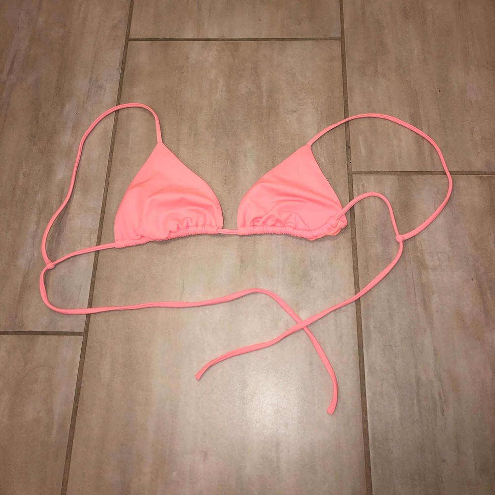 Pink LA Hearts PacSun bikini top